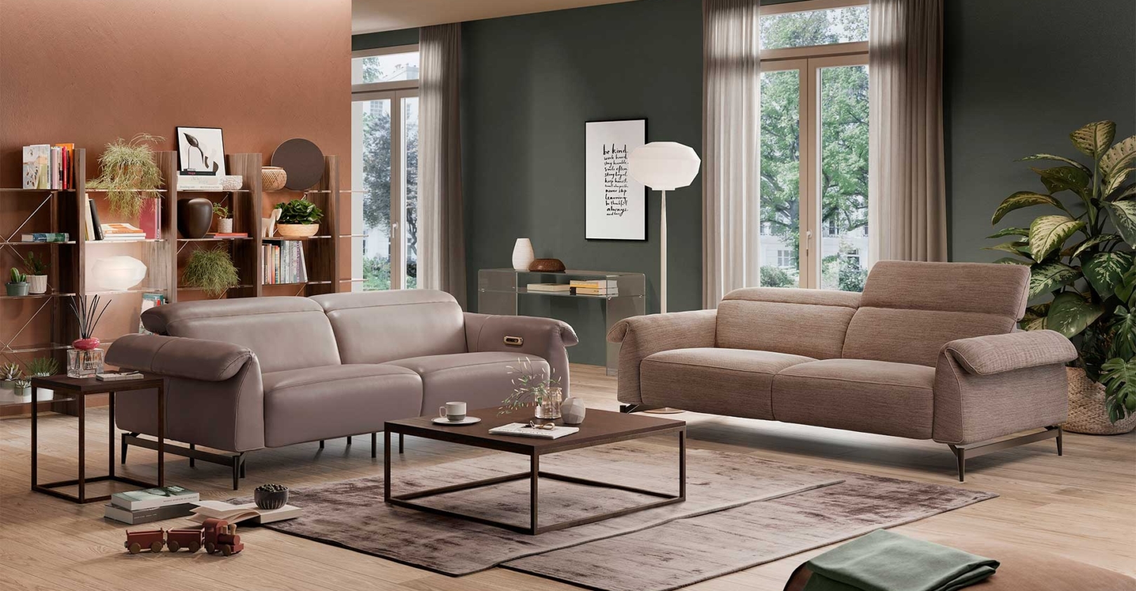 Natuzzi Edtions bank Schippers Woonwereld
